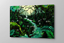 Obraz Tropický les zs1082